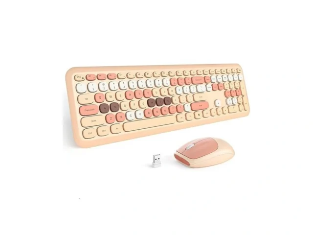 Mofii Wireless Keyboard And Mouse Combo Colorful… Code
