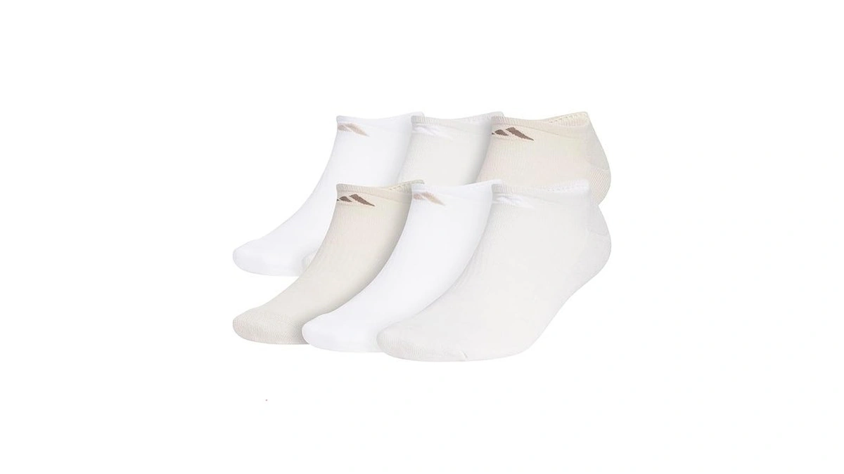 Amazon coupon: Adidas Men S Athletic Cushioned Socks 6-