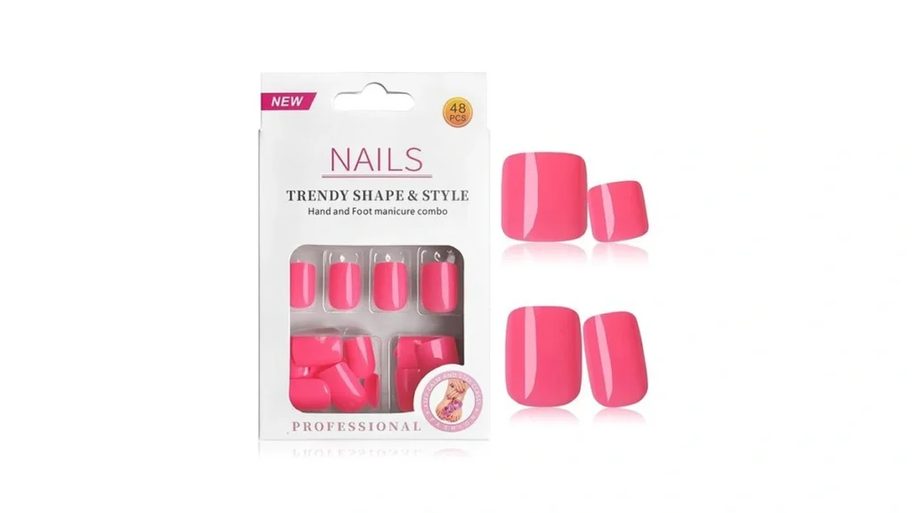 Amazon coupon: Eternalclassic Rose Red Press On Nails S