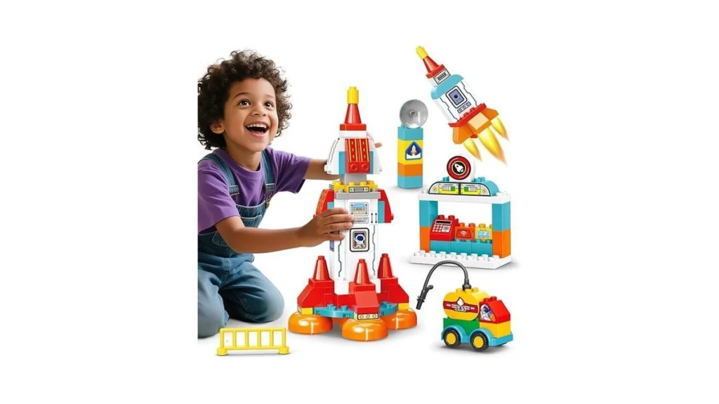 Amazon coupon: Building Blocks For Toddlers 1-3-5 131 P
