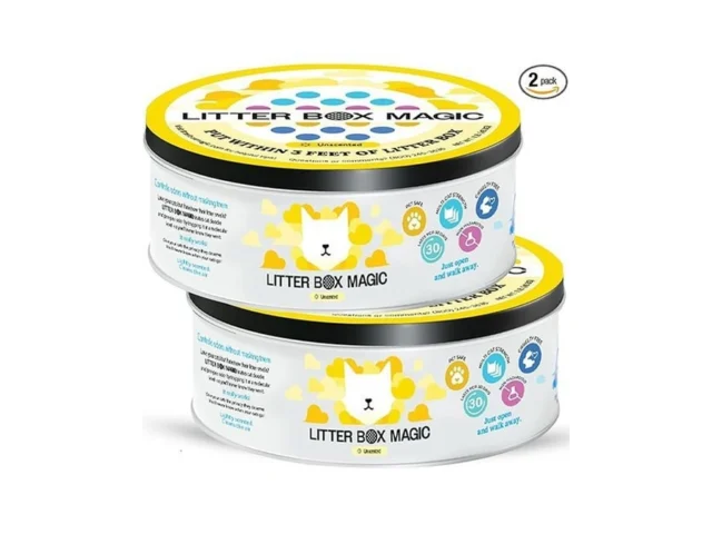 Litter Box Magic Cat Deodorizer Jar 16 Oz Pack Of 2…