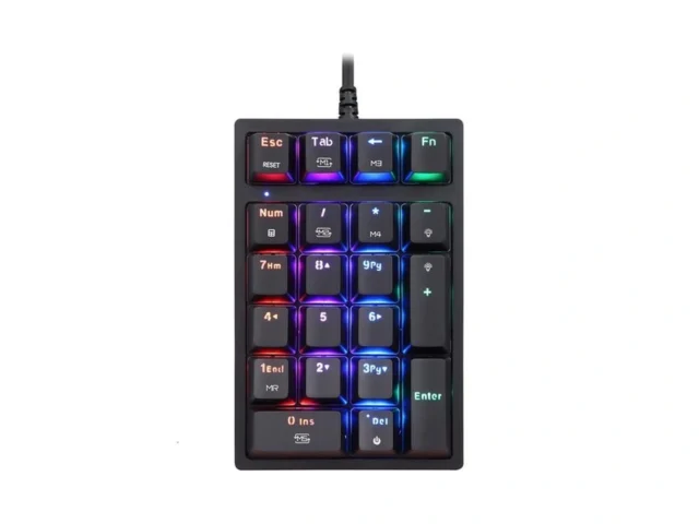 Motospeed Macro Mechanical Numeric Keypad Usb Wired…