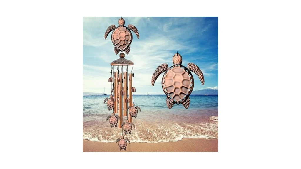 Amazon code: Junqiu Turtle Wind Chime Sea Turtle Gift