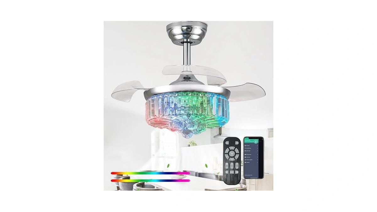 Amazon code: Zynfandor 30 Retractable Crystal Ceiling