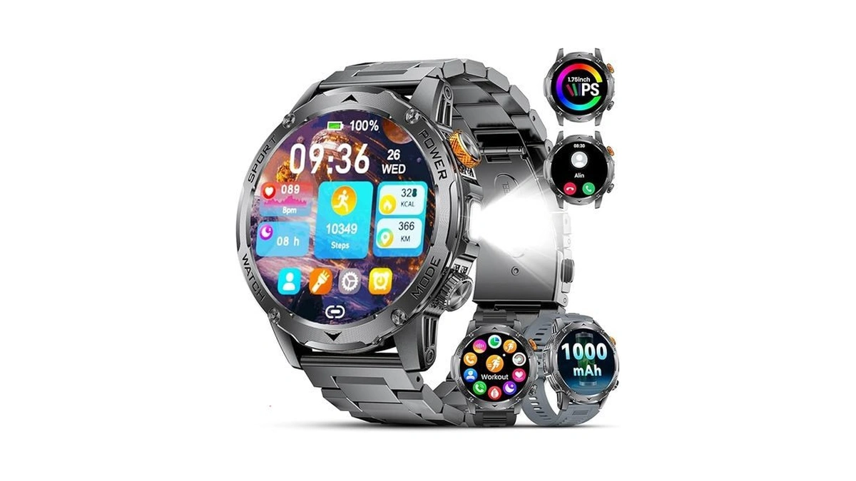 Amazon coupon: Benyar Smart Military Smart Watches For