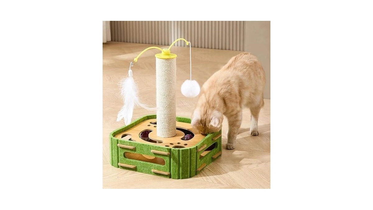 Amazon coupon: Hsuerkfu Interactive Cat Puzzle Toy - Sc