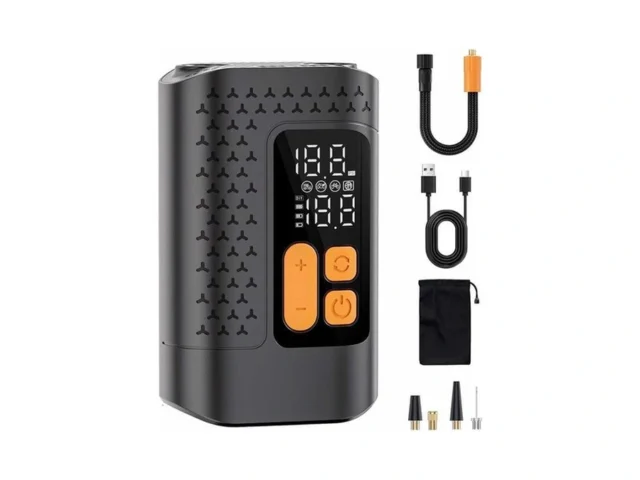 Aucoza Mini Bike Pump 160psi Bicycle Pump 4x Faster…