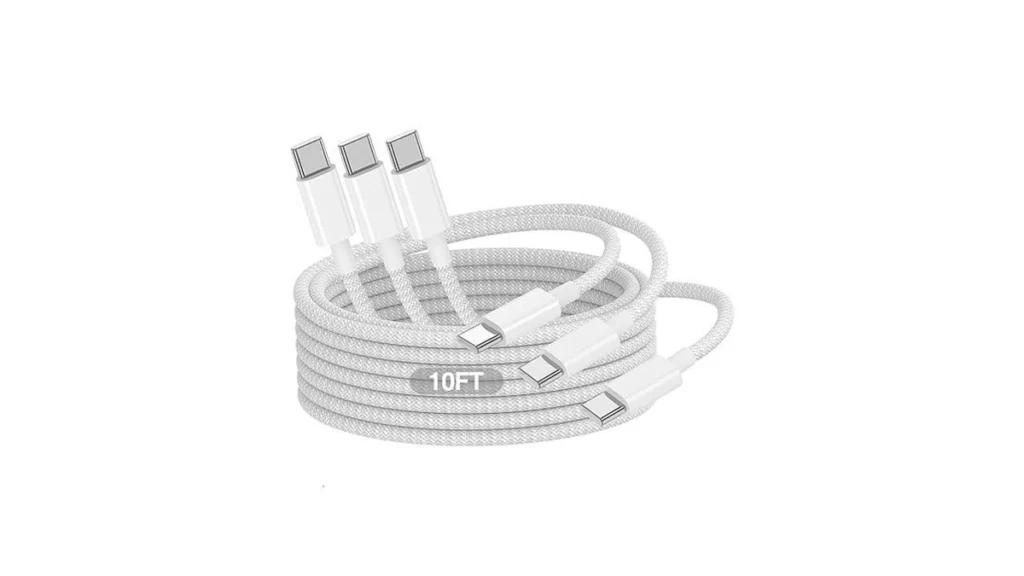 Amazon code: Qziiw Usb C To Usb C Cable 10ft 3 Pack L