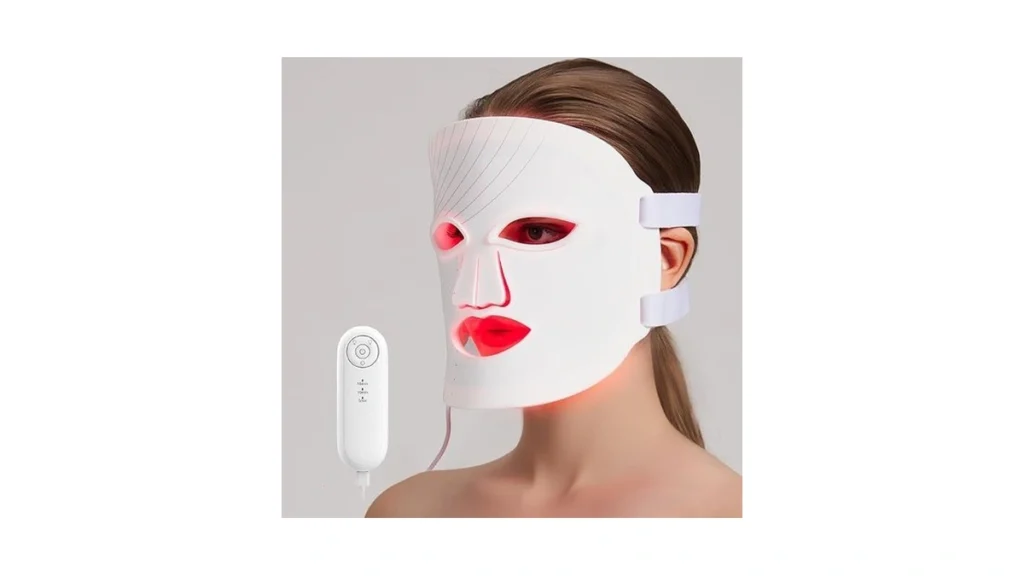 Amazon code: Red Light Therapy Mask For Face 7 Colors