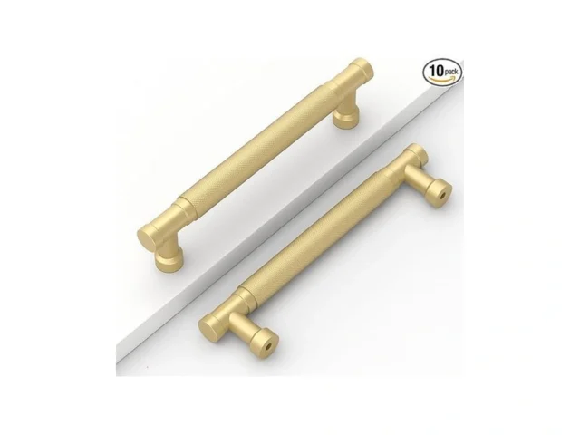 Coinkoly 10 Pack 5 128mm Gold Knurled Cabinet… Coupon