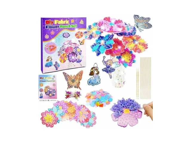 Poke Art For Kids Ages 4-8 – Diy Crafts Kit Flower… Code