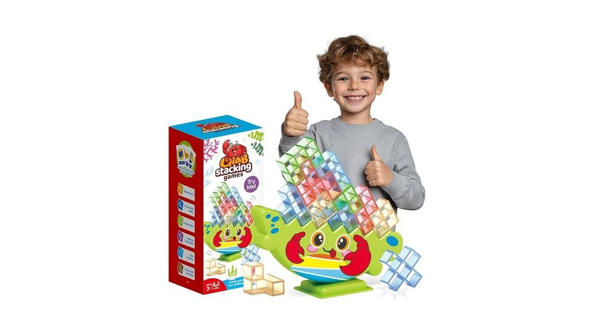 Amazon code: Lktvys Crab Balance Stacking Game For Ki
