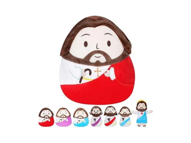 Niubehoho Jesus Plush Pillow Christian Gifts -… Code