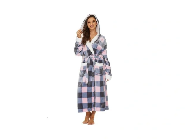 Devirld Plush Robes For Women Womens Robe Long… Code