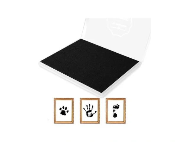 5 X4 Large Ink Pad Washable Stamp Ink Pad For Baby… Code