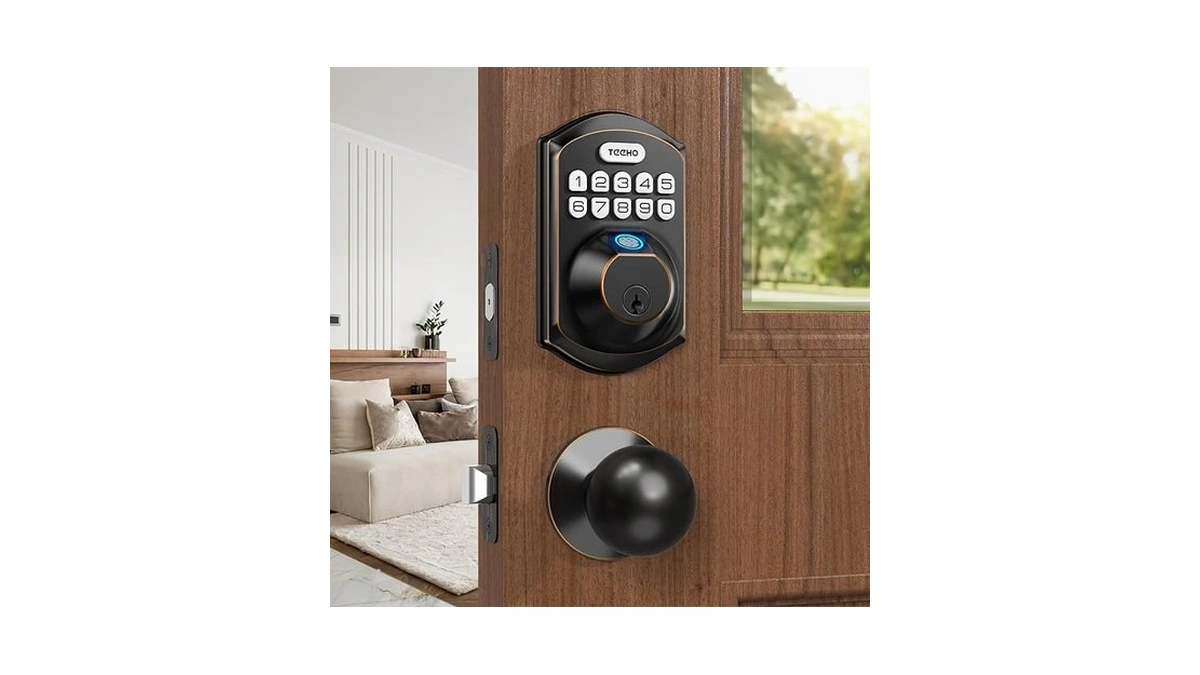 Amazon code: Teeho Te002k Keyless Fingerprint Deadbol