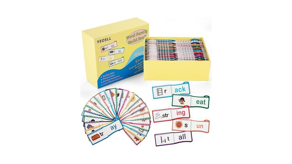 Amazon code: Word Family Build Books Spell Read And R