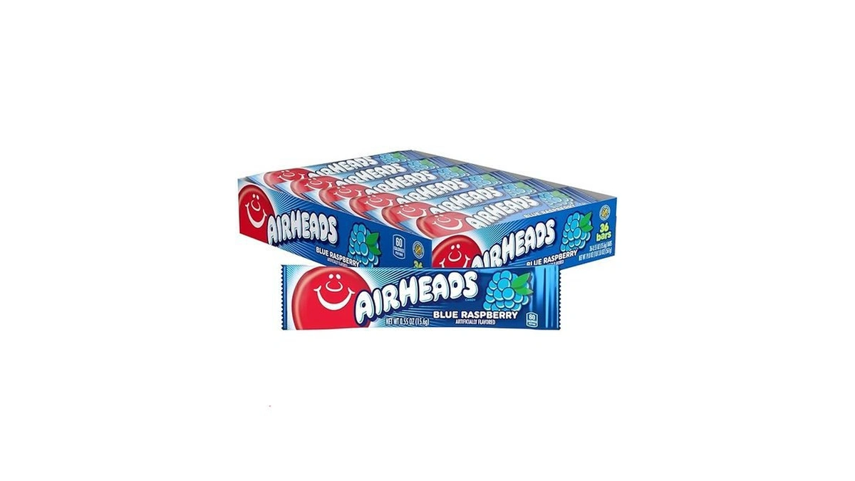 Amazon coupon: Airheads Candy Blue Raspberry Flavor Ind