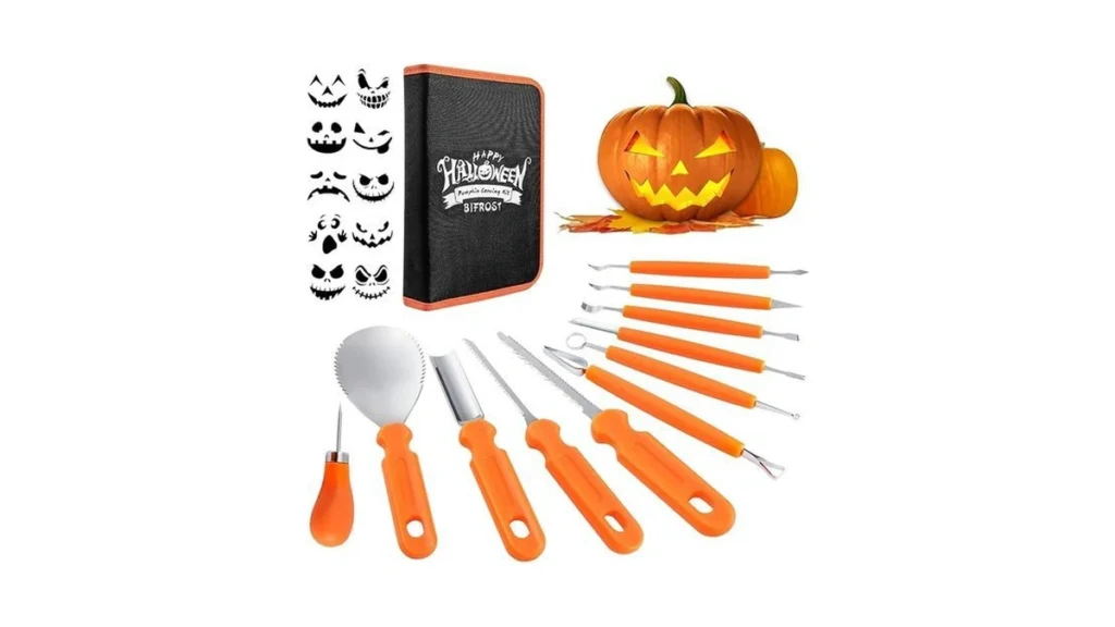 Amazon code: Bifrost Pumpkin Carving Kit Halloween Pu