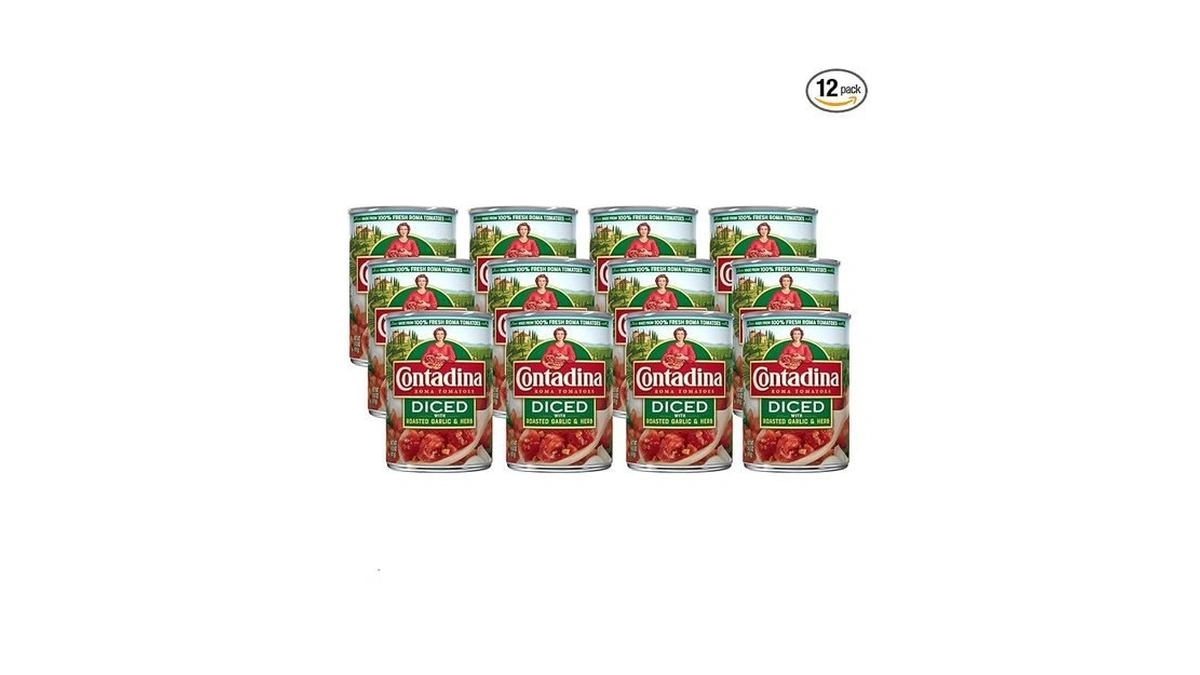 Amazon coupon: Contadina Diced Tomatoes With Roasted Ga