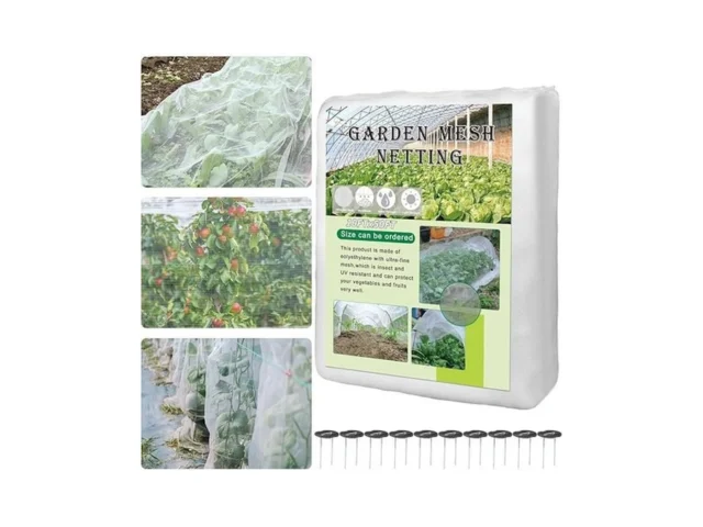 Garden Netting Plant Covers 10×50 Ft Net Ultra Fine…