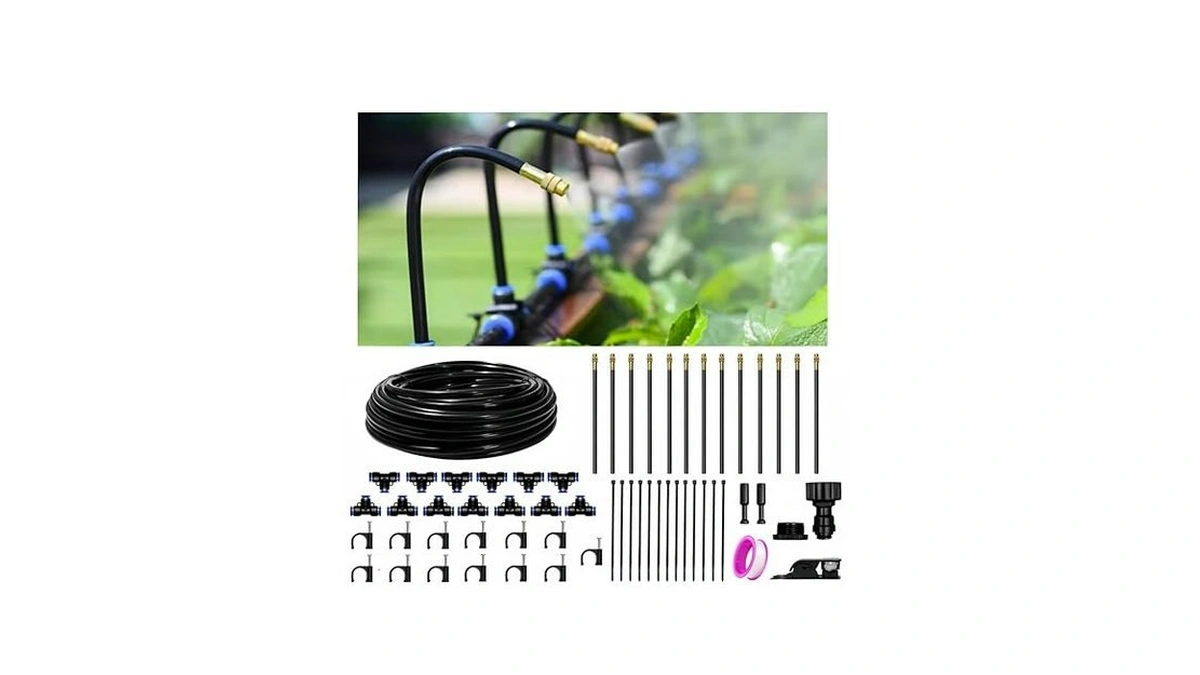 Amazon code: 360 Irrigation System For Garden - 40ft
