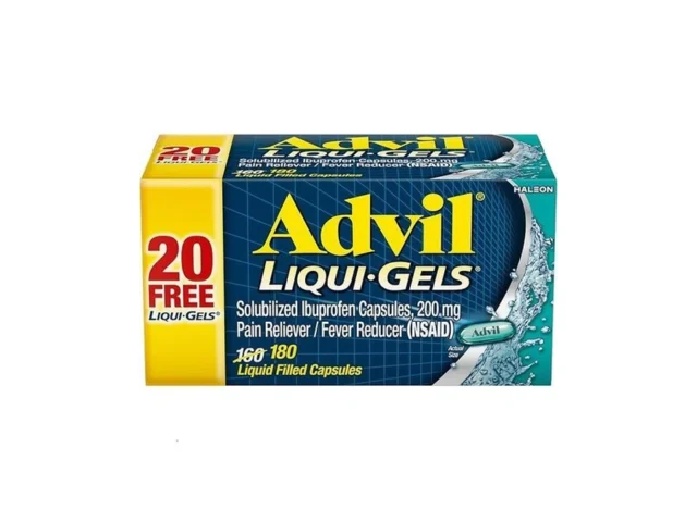 Advil Liqui-gels Pain Reliever And Fever Reducer… Coupon