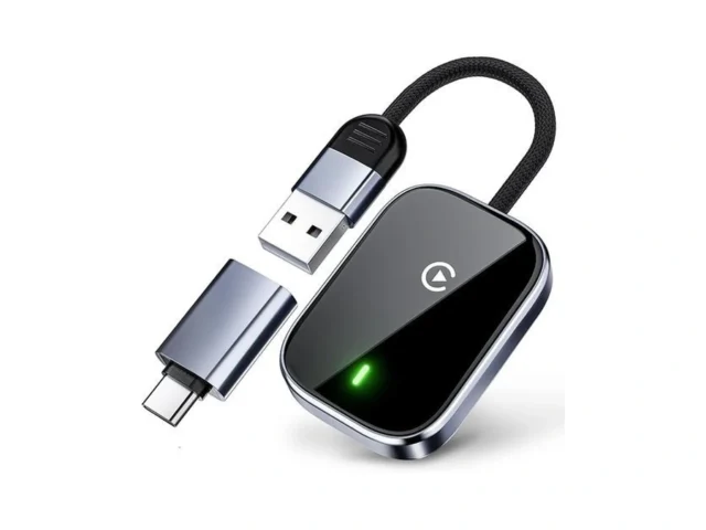 Redlake Wireless Carplay Adapter For Iphone Mini… Code