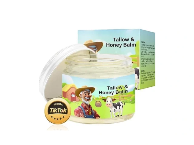 Rahotow Tallow And Honey Balm For Face Beef Tallow… Code