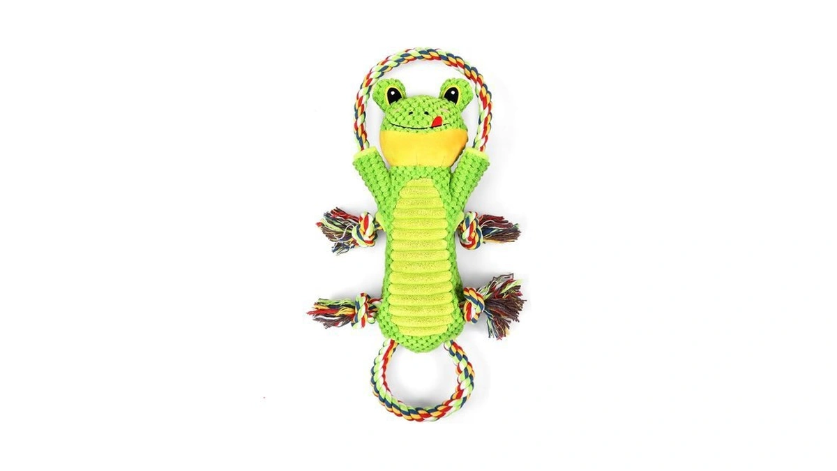 Amazon code: Letsmeet Plush Dog Toy With Crinkle Pape