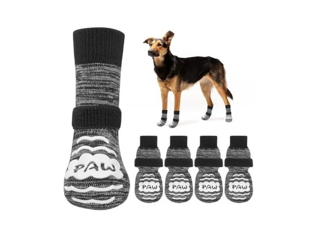 Nesayver Dog Socks To Prevent Licking Paws Grippy… Coupon