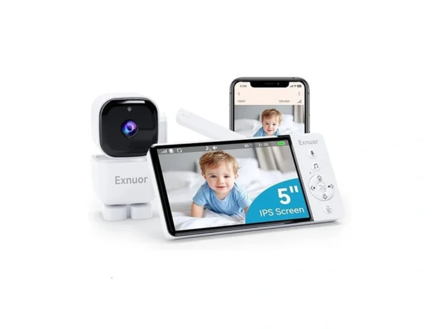 Smart Wifi Baby Monitor 5 1080p Hd Ips Screen 2k… Code