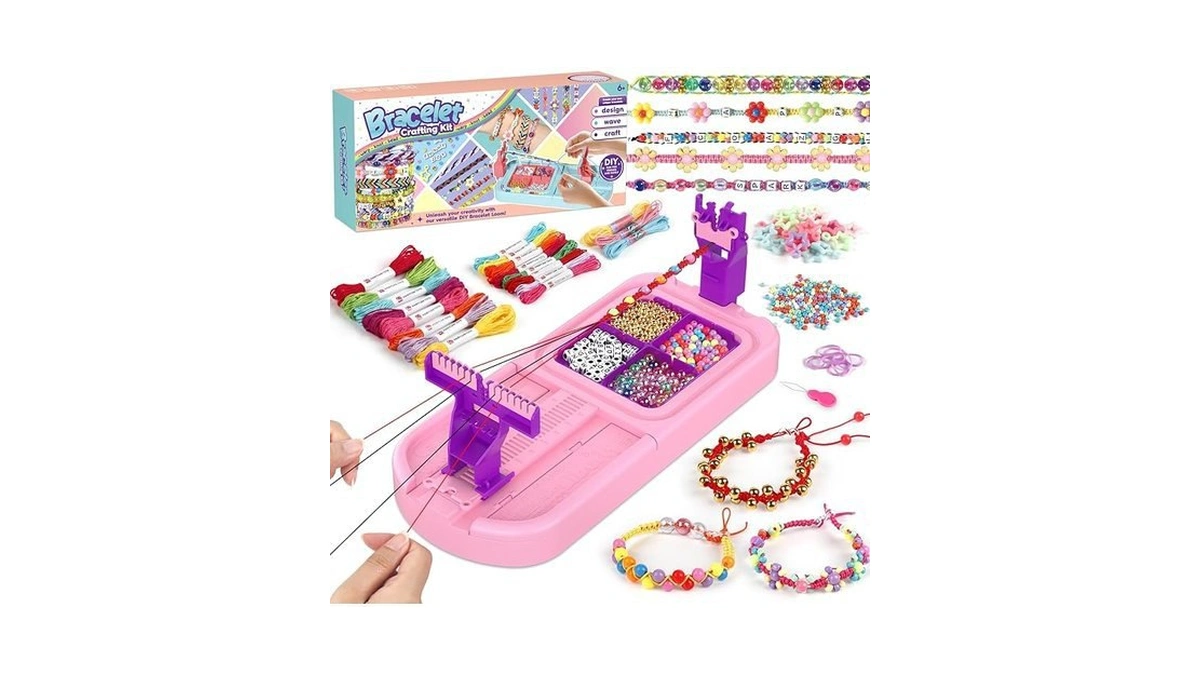 Amazon coupon: Friendship Bracelet Making Kit Arts And