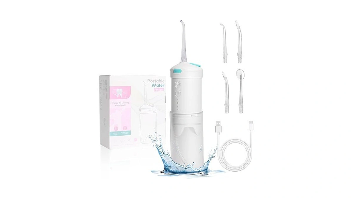 Amazon code: Cordless Water Flosser Portable 20-day B