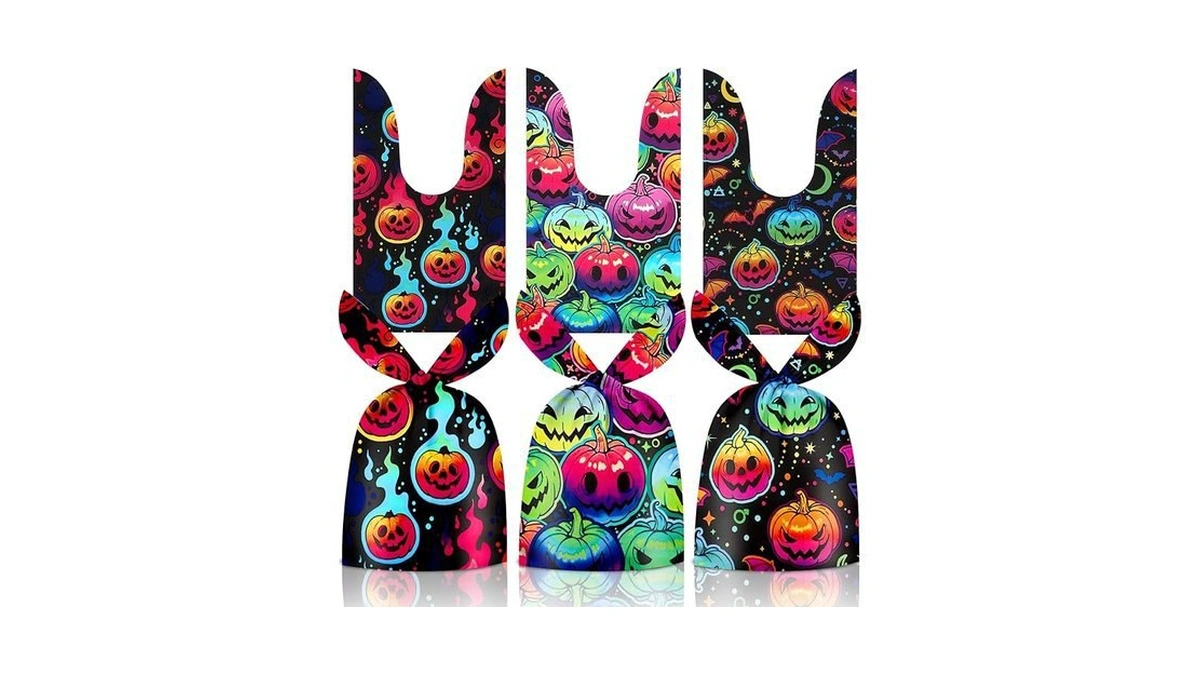 Amazon code: 50 Pcs Halloween Goodie Bags - Happy Hal