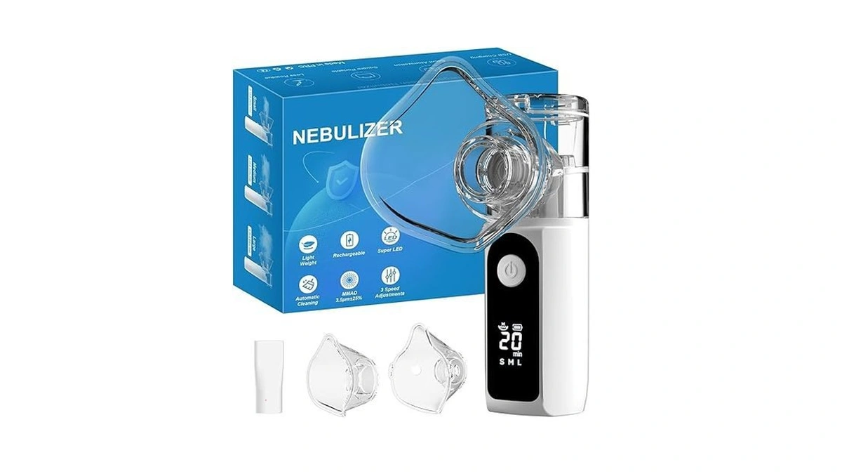 Amazon coupon: Portable Nebulizer For Adults And Kids W
