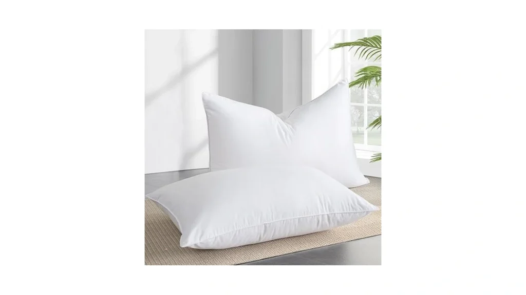 Amazon coupon: Aboutabed Goose Feather Down Pillows Sta