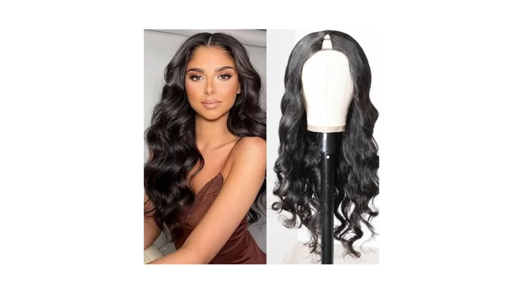 Amazon coupon: Emistar Wavy V Part Wig Wear And Go Glue