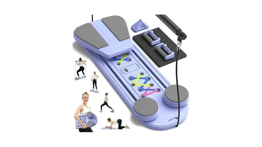 Amazon coupon: Pilates Board Foldable Pilates Reformer