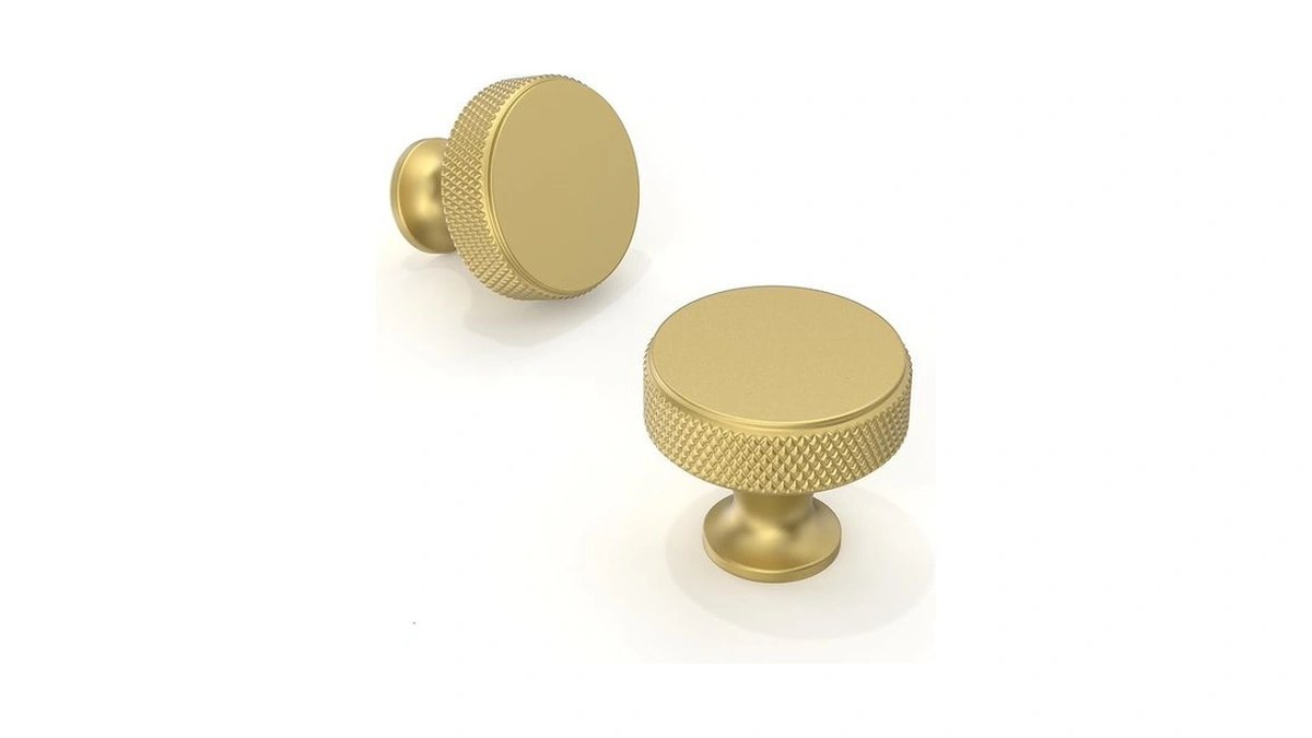 Amazon coupon: Talentedeco 10 Pack Brushed Gold Knurled