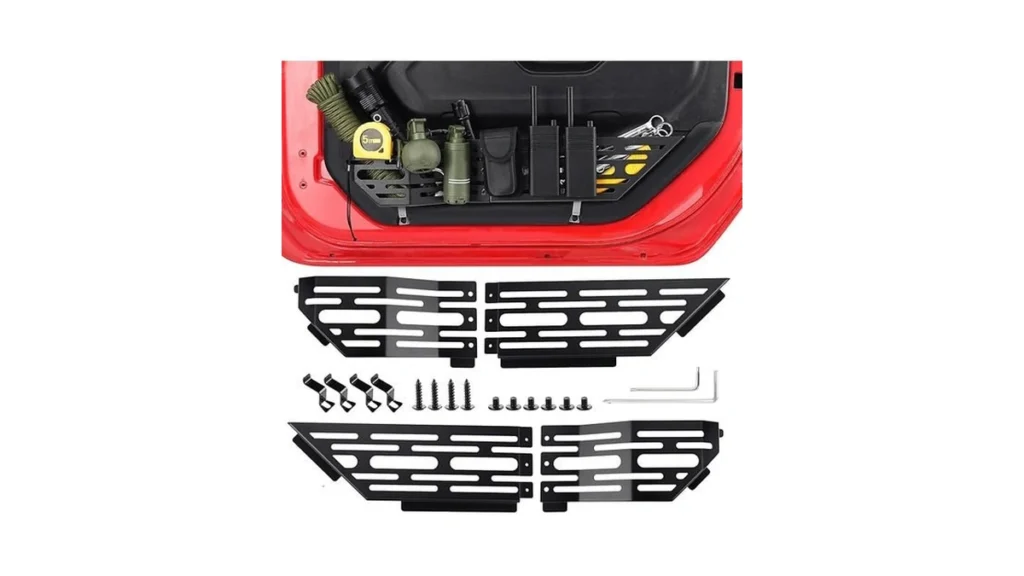 Amazon coupon: Benlari Upgrade Metal Front Door Storage