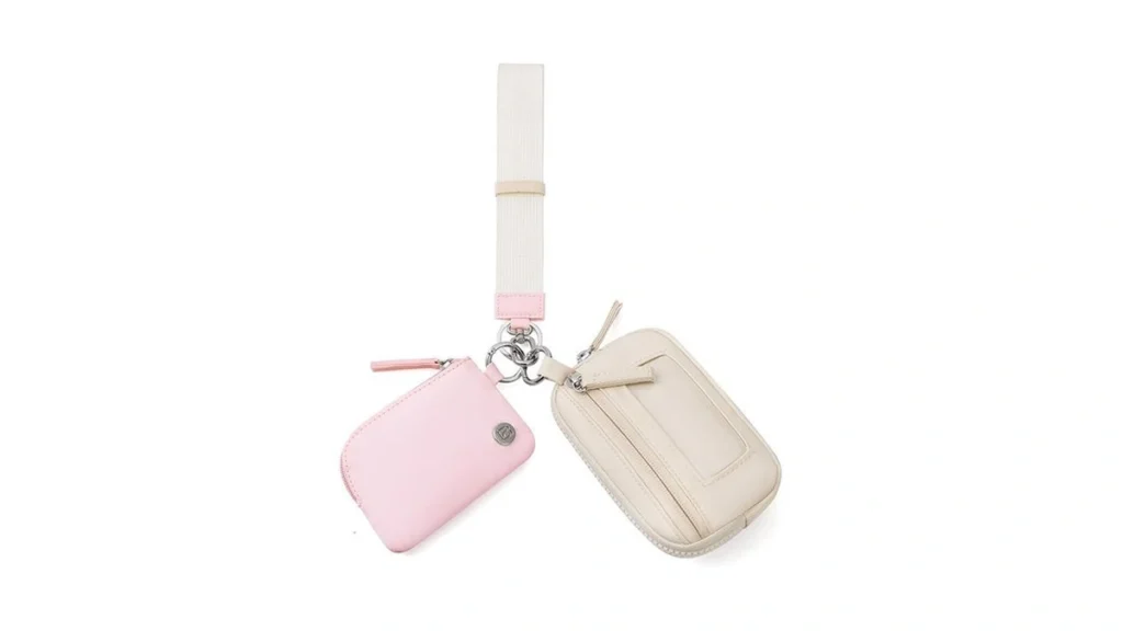 Amazon coupon: Poiugoya Keychain Wristlet Wallet Dual P