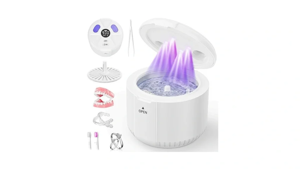 Amazon code: Puftem Ultrasonic Retainer Cleaner Machi