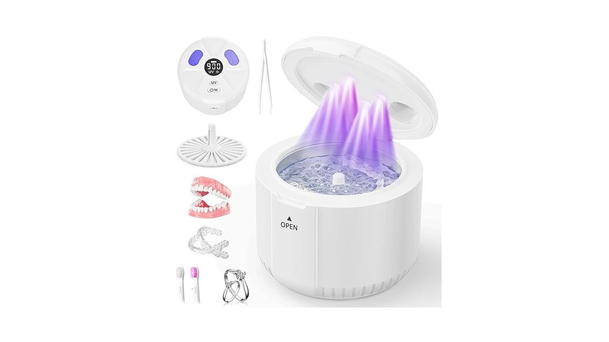 Amazon code: Puftem Ultrasonic Retainer Cleaner Machi