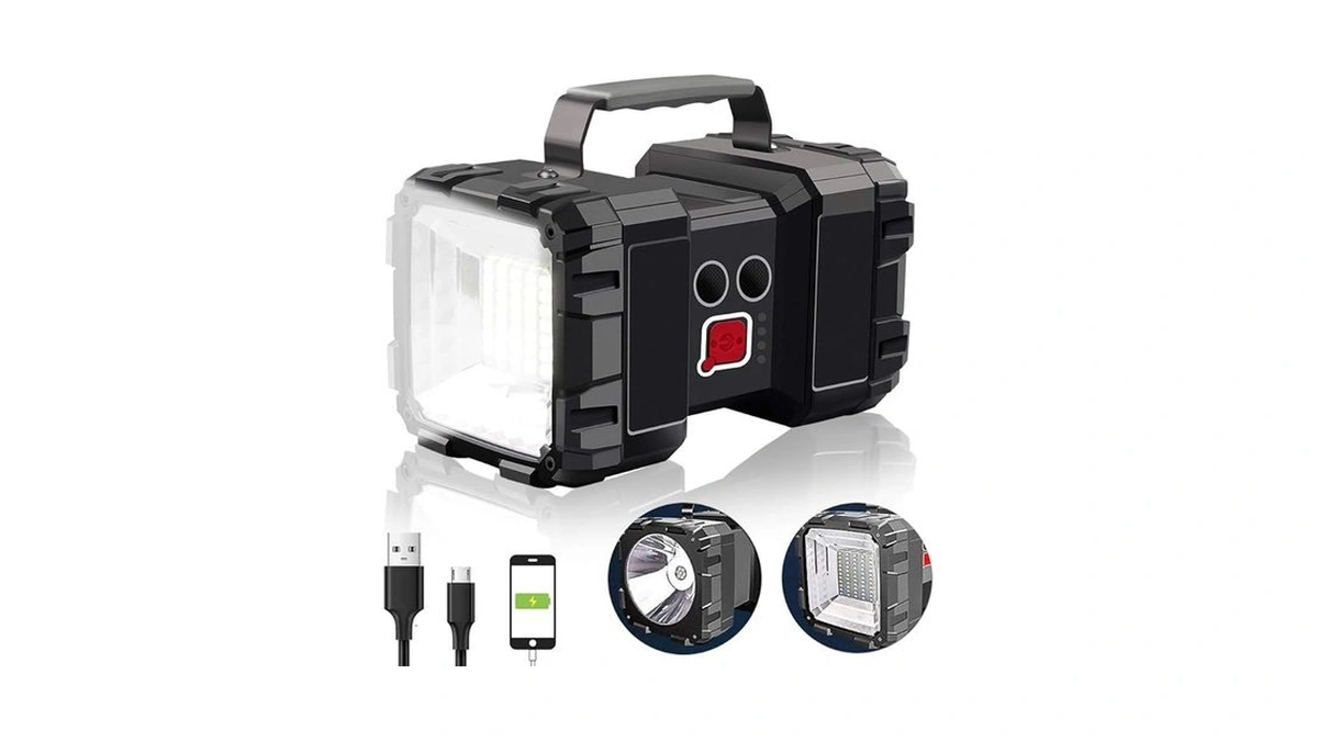 Amazon code: Alpswolf Rechargeable Flashlight Led Spo