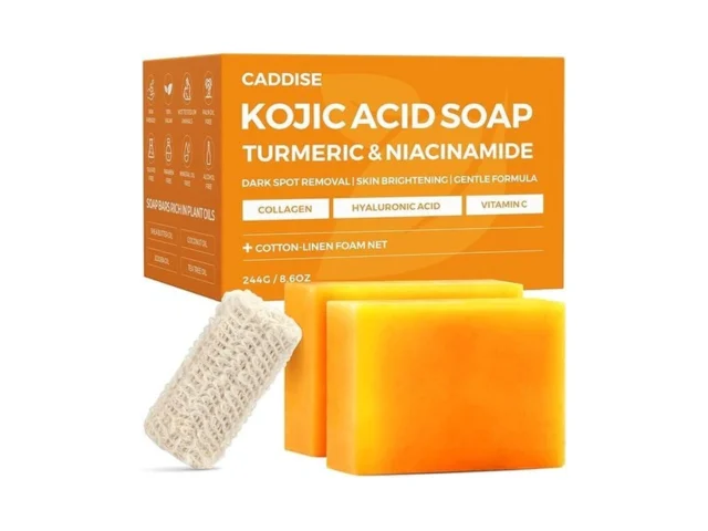 Caddise Kojic Acid Turmeric Soap Bars Dark Spot… Coupon