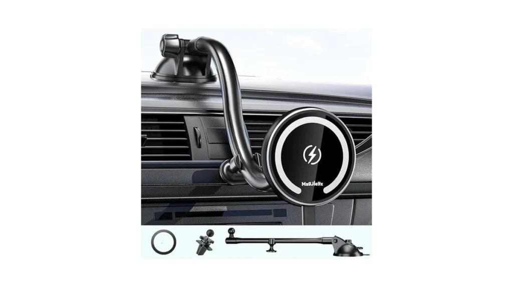 Amazon coupon: Magjieyx Fits Car Mount Wireless Charger