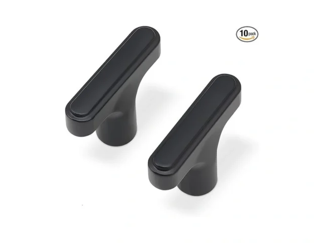 Komotia 10 Pack Cabinet Knobs Matte Black Kitchen… Coupon