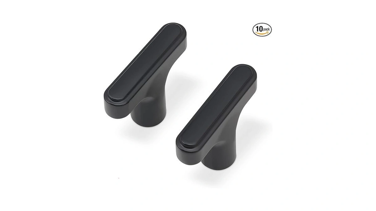 Amazon coupon: Komotia 10 Pack Cabinet Knobs Matte Blac