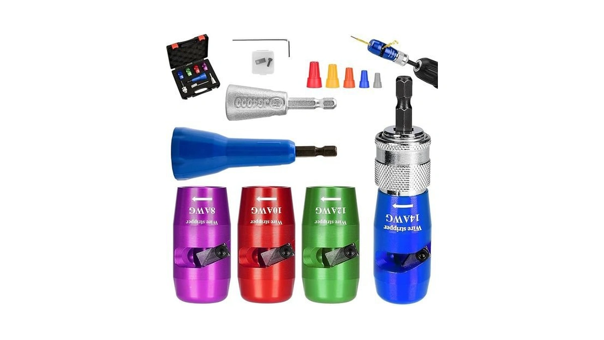 Amazon coupon: Wire Stripper And Twister Tool For Drill
